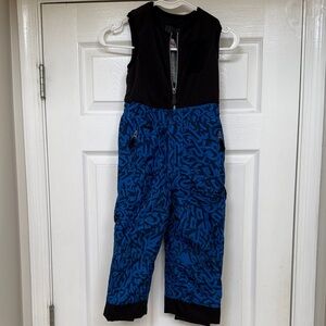 Spyder Black and Blue Kids Jacket